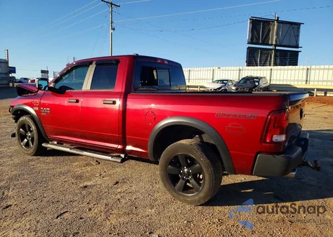 2020 Ram 1500 Classic Warlock z USA, uszkodzony, nr VIN 1C6RR7GT3LS127556